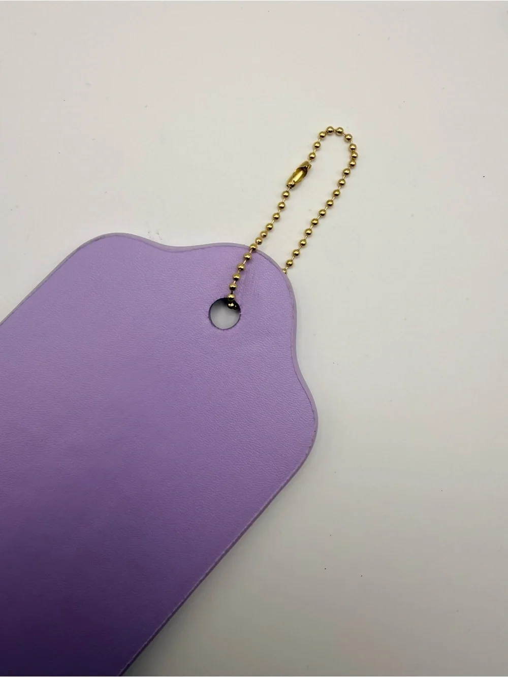Purse charm tag